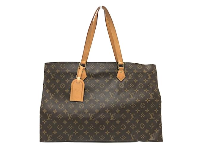 Louis Vuitton Monogram Tote Bag Brown  ref.1457300