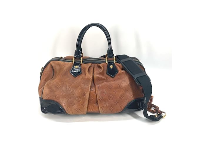 Louis Vuitton Brown Leather Boston Bag  ref.1457306