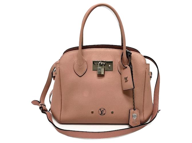 Louis Vuitton M54347 Tote Bag Pink Leather ref.1457355 - Joli Closet
