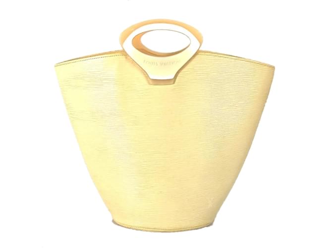 Epi-Handtasche M5452A von Louis Vuitton Beige Leder ref.1457379  