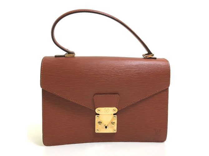 Bolsa de mão Epi M52133 da Louis Vuitton Marrom