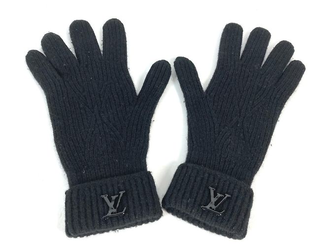 Schwarze Handschuhe Louis Vuitton M77960