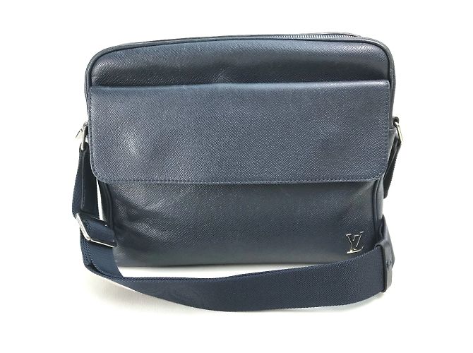 Borsa a Spalla Louis Vuitton Taiga Blu navy