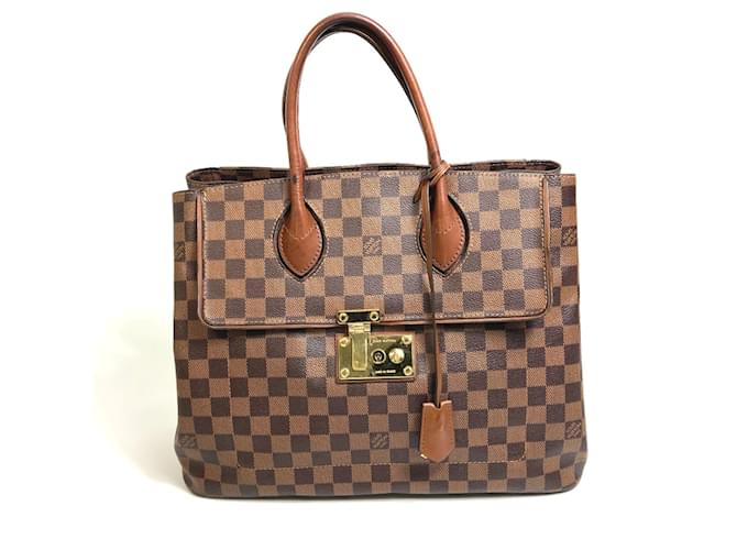 Sac tote Damier N41273 de Louis Vuitton Marron  ref.1457548