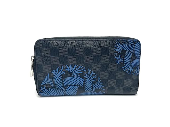 Louis Vuitton Damier Graphite Zippy Organizer Long Wallet Black  ref.1457551