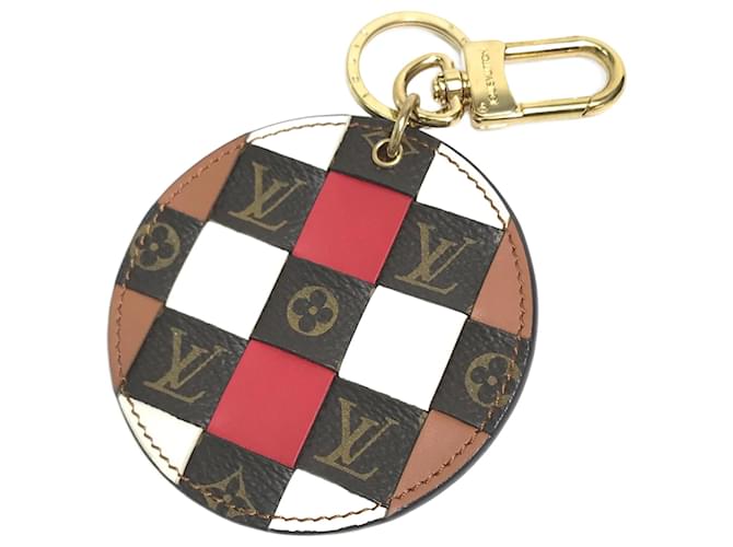 Louis Vuitton M68657 Portocre Monogram Check Bag Charm Key Holder  ref.1457573