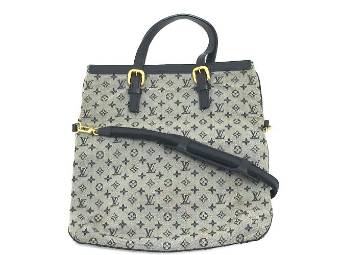 Monogram Mini Tote Bag M92208 Louis Vuitton Blau ref.1457575 