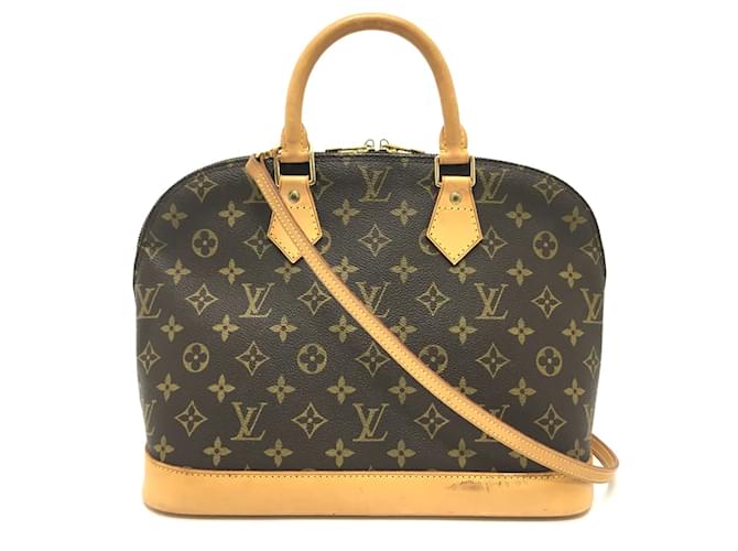 Louis Vuitton M51130 Monogram 2WAY Shoulder Bag Brown  ref.1457601