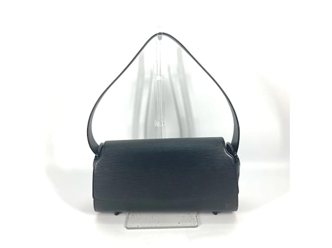 Epi Schultertasche M52172 von Louis Vuitton Schwarz Leder ref 