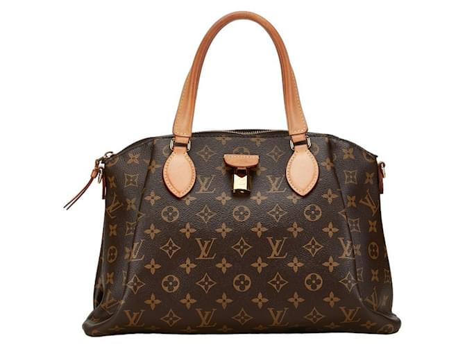 Louis Vuitton Rivoli Brown Cloth  ref.1457680