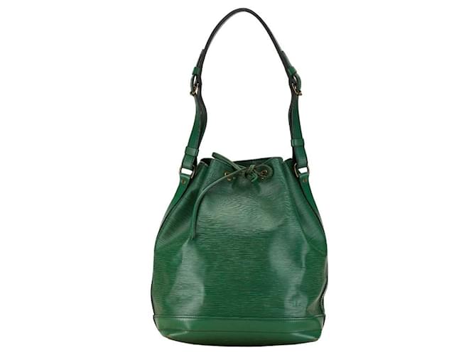 Noe Louis Vuitton Noé Verde Couro  ref.1457685