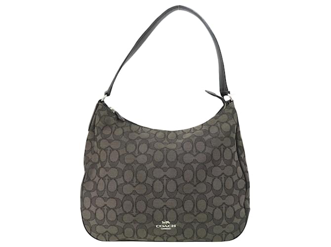 Coach Signature Brown Cloth  ref.1457755