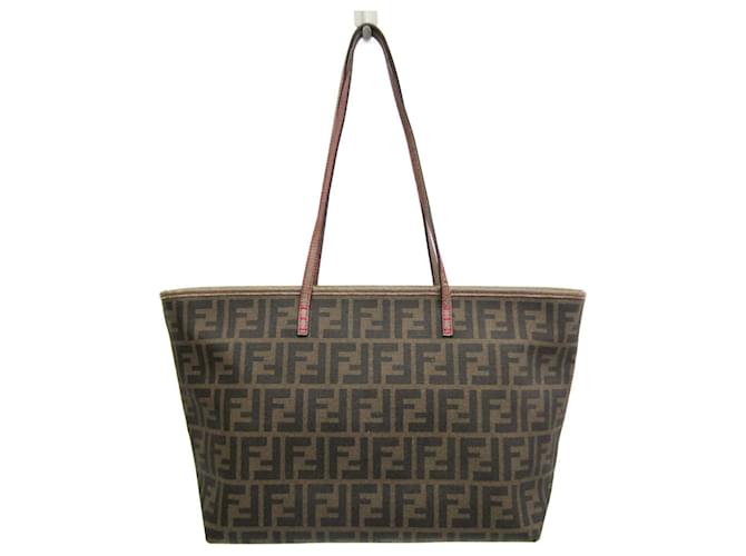 Fendi Zucca Toile Marron  ref.1457801