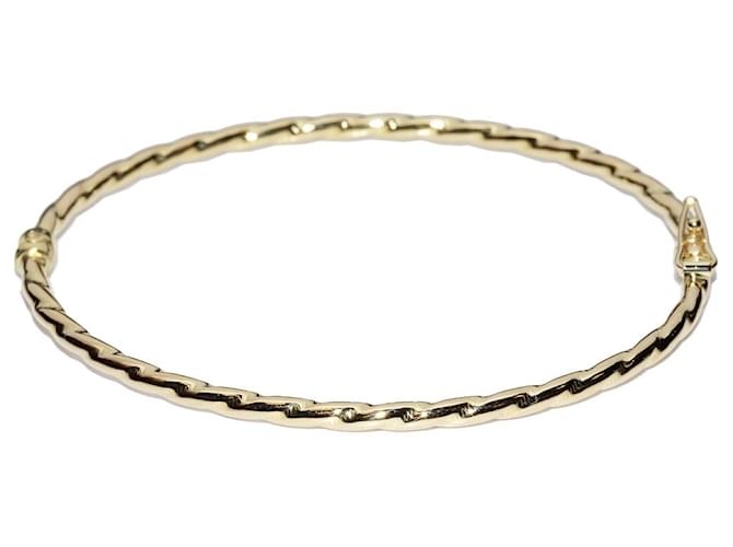 Autre Marque K18YG Bracelet Bangle 17.5cm in Pristine Condition  ref.1458217