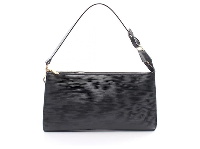 Louis Vuitton Epi Pochette Accessoires de cuero M52982 en excelente estado Negro  ref.1458418