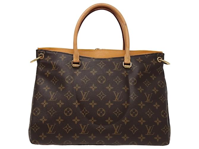 Louis Vuitton Pallas Brown Cloth  ref.1458618