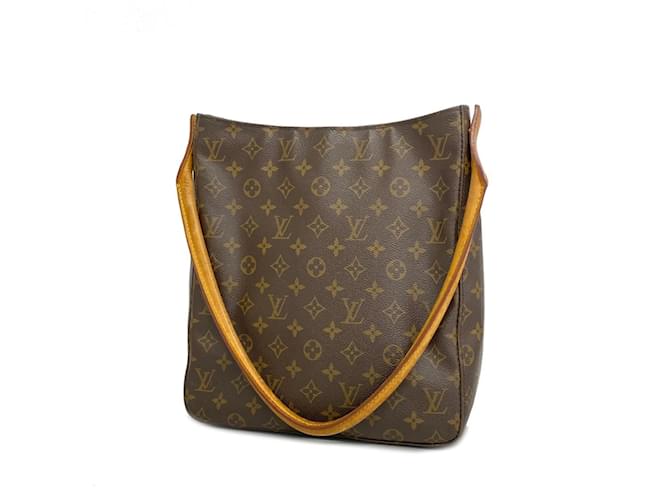 Louis Vuitton Monogram Looping GM Schultertasche Braun Monogramm  