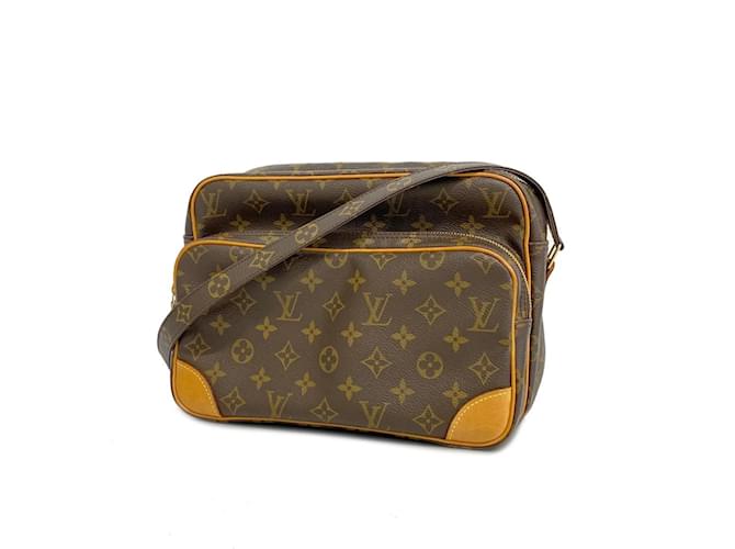 Louis Vuitton Monogram Nile Shoulder Bag Brown ref.1458882 - Joli 