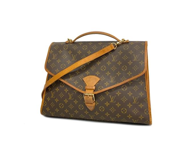 Louis Vuitton Monogram Beverly Handbag Brown  ref.1459045