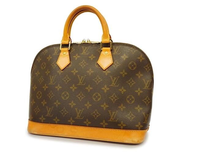 Louis Vuitton Monogramm Damier Alma Handtasche Braun  ref.1459308