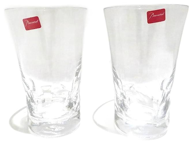 Autre Marque Baccarat Beluga Crystal Glass Pair Highball Glasses in Pristine Condition  ref.1460346