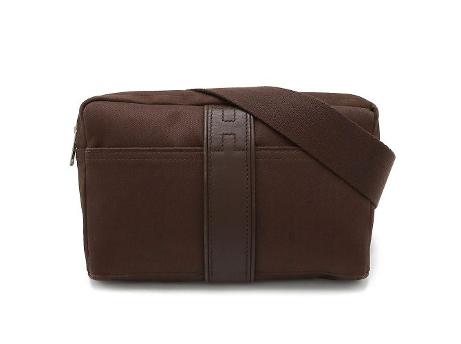 Hermès Sac à taille Hermes Acapulco Marron foncé