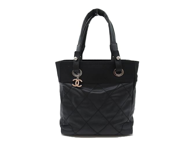 Chanel Paris Biarritz Tote PM Tasche Schwarz  ref.1461816