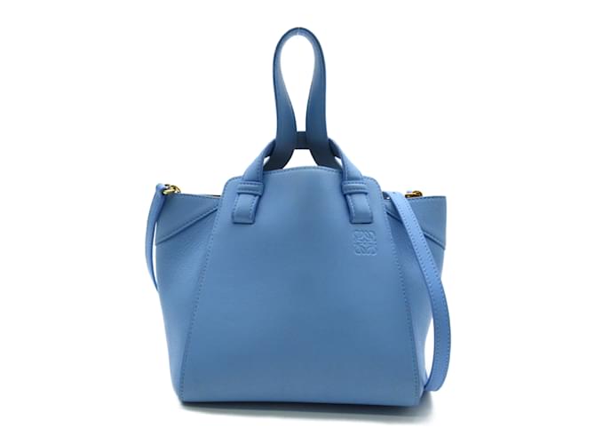 Borsa a spalla Hammock Nugget di Loewe Blu Pelle  ref.1461973