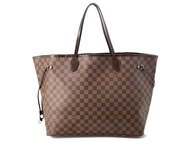 Louis Vuitton Damier Canvas Tote Bag Red Cloth  ref.1462101