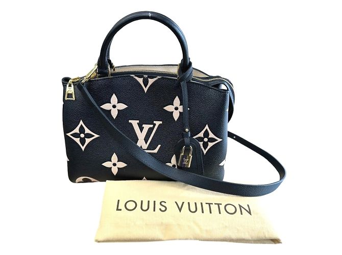 Sac à épaule Monogram Empreinte Louis Vuitton Noir