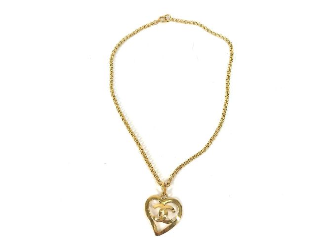 Timeless Collana vintage placcata in oro Chanel D'oro