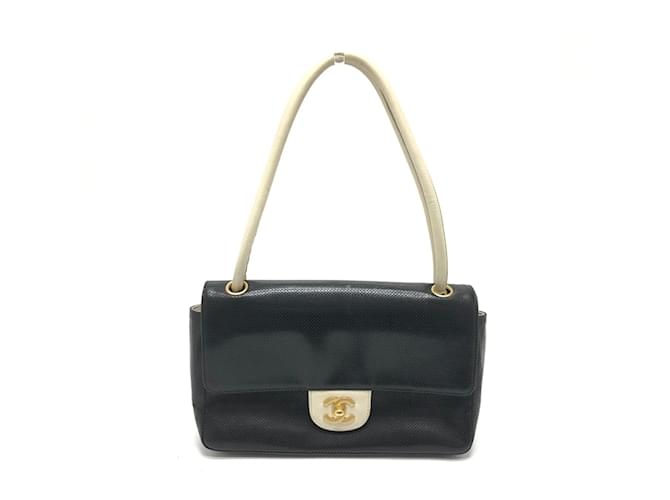 Chanel Black Leather Tote Bag  ref.1462309