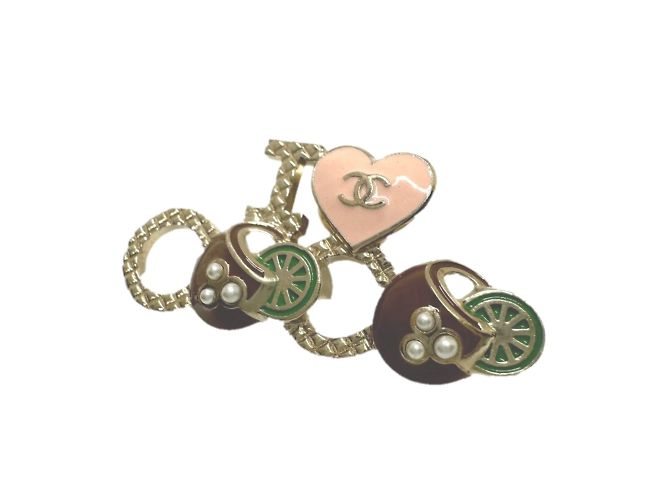 Chanel I COCO Accessori B17C Spilla d'Oro