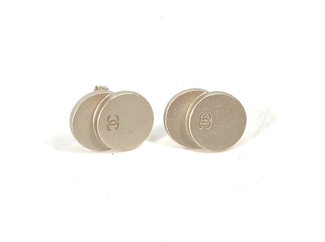 Chanel CC Mark 99C Silber Ohrringe