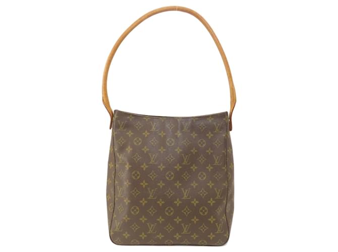 Louis Vuitton M51145 Looping GM Monogram Tote Bag Monogramm Lackleder  ref.1462583