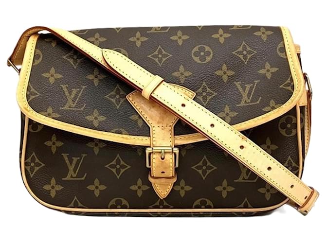 Louis Vuitton Monogram Sologne M42250 Shoulder Bag Brown ref 