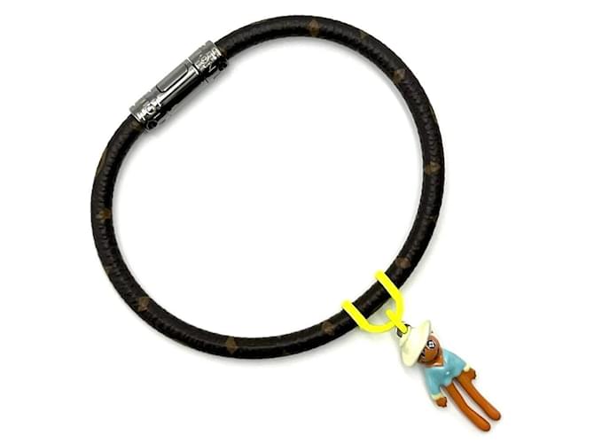 Louis Vuitton Men's Hang It Mascot Bracelet Bangle Metal  ref.1462926