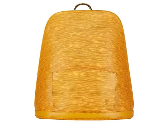 Louis Vuitton Epi Gobelin Backpack Leather  ref.1462934