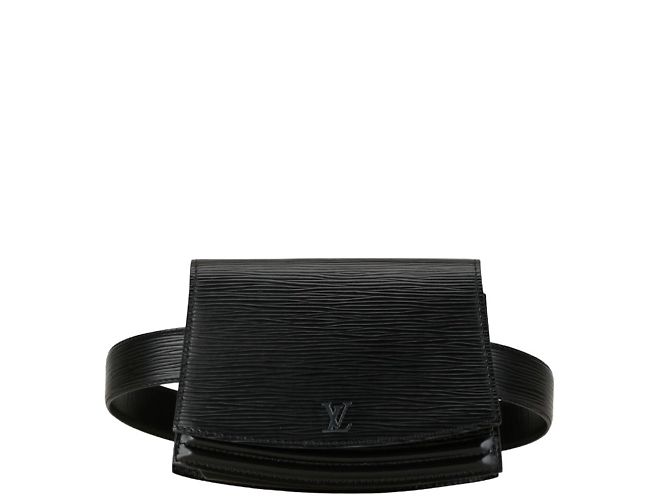 Bolsa de Ombro Tilsitt Epi da Louis Vuitton Preto