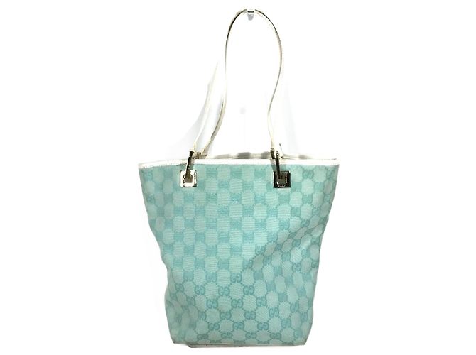 Borsa tote blu Gucci