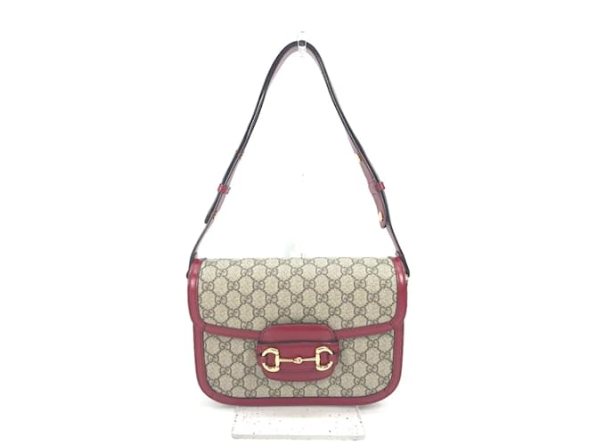 Gucci 602204 GG Supreme Shoulder Bag Beige ref.1463117