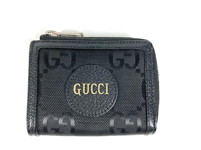 Gucci Black Coin Purse Cloth  ref.1463129