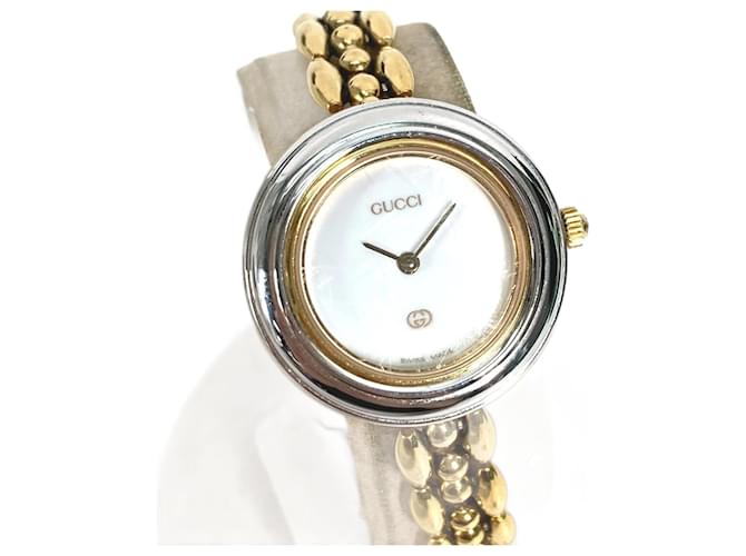 Gucci Quarz Armbanduhr Weiß  ref.1463141