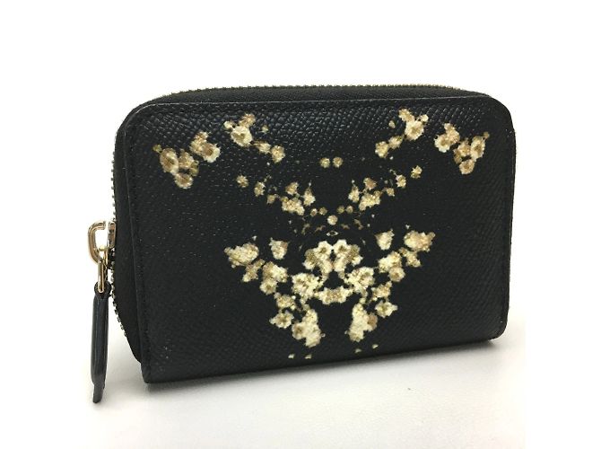 Monedero de cuero negro Givenchy