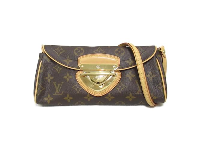 Louis Vuitton Pochette Beverly Schultertasche Braun  ref.1463360