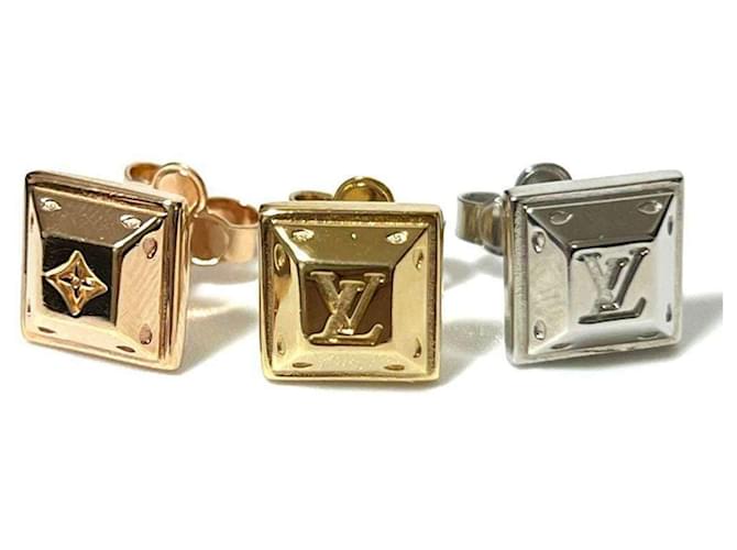 Pendientes Louis Vuitton Mujer Set Bouquet de Reuil Pusse Nanogram Metal  ref.1463380