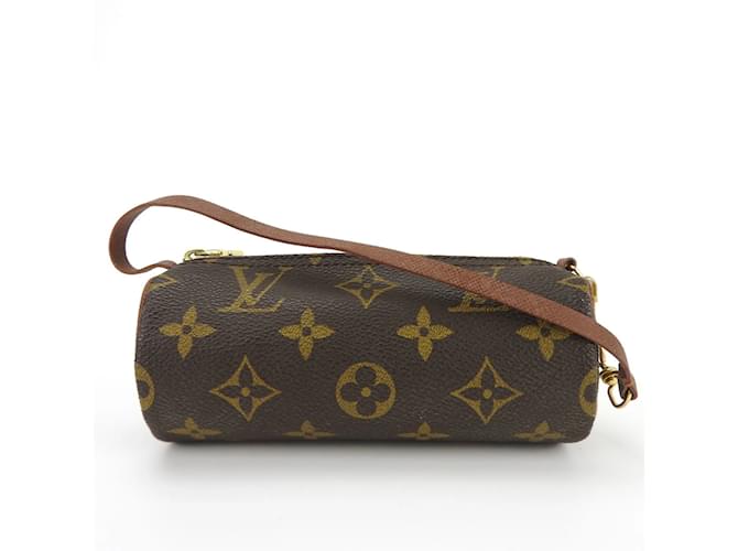 Louis Vuitton Pouch Papillon Monogram Brown Patent leather  ref.1463434