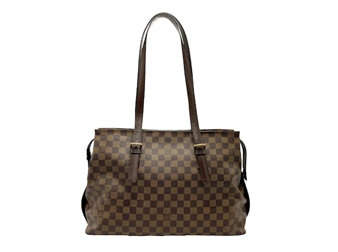 Sac à épaule Chelsea Damier Louis Vuitton Toile Damier ebène  ref.1463440