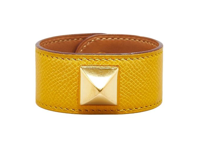 Pulseira Bangle Medor da Hermès Preto Dourado 