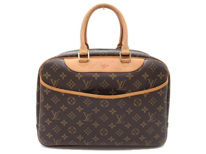 Bolsa Deauville Louis Vuitton Marrom  ref.1463542